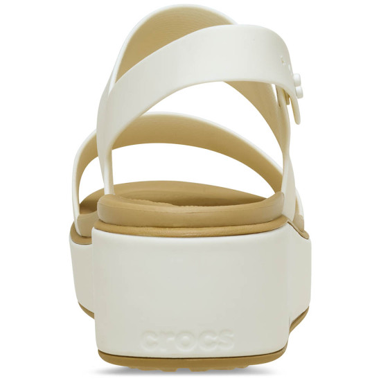 Crocs Brooklyn Low Wedge Matte Wrap Sandals